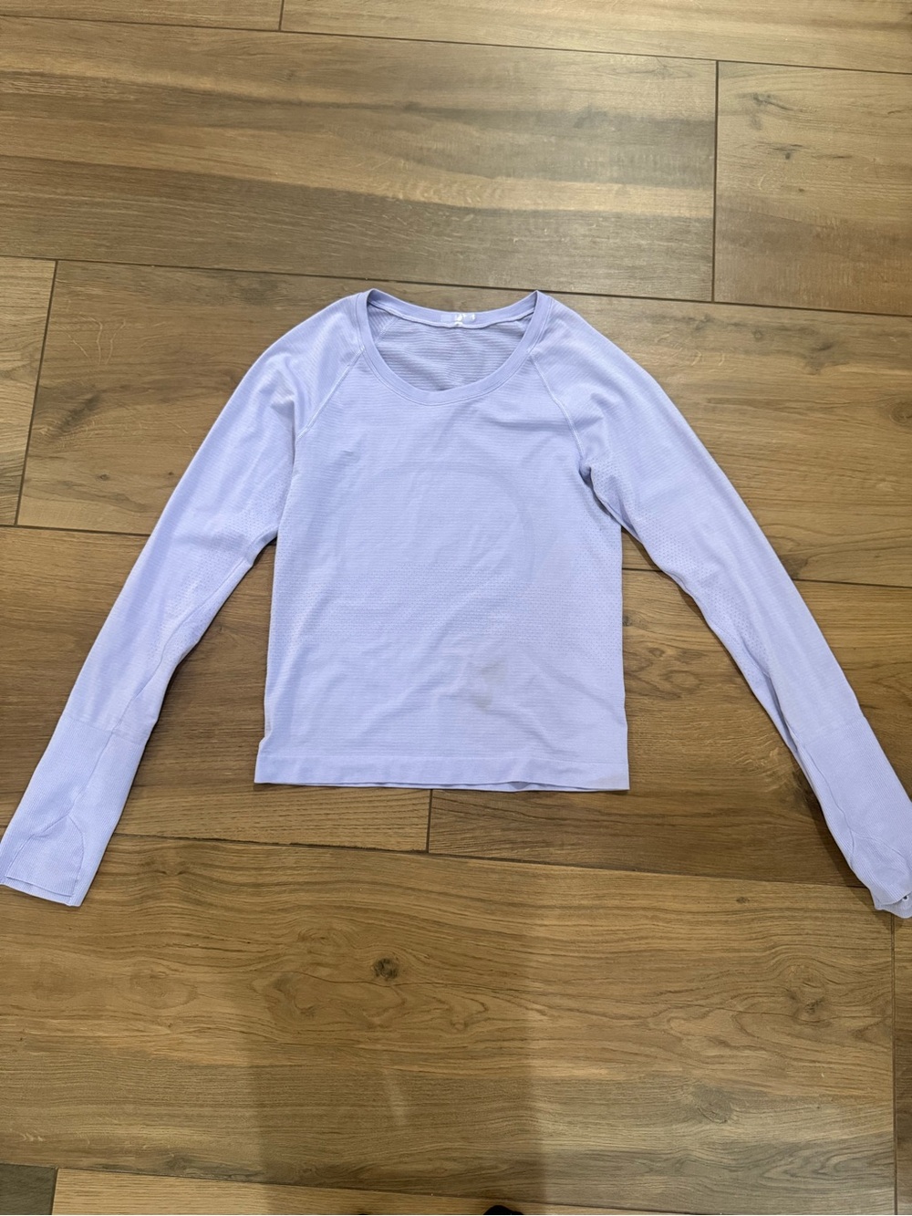 Lululemon swiftly size 4 Light Lavender Long-Sleeve Women's Top